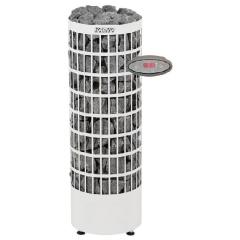 Fireplace Harvia Cilindro PC 90 VEE белая с выносным пультом