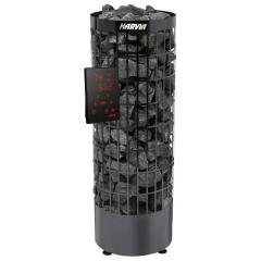 Fireplace Harvia Cilindro PC90XE Black Steel