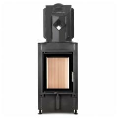 Fireplace Hoxter Haka 37/50G Стальной с вертикальным выходом