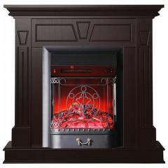 Fireplace Interflame Берта Majestic FX M Black Тёмный дуб