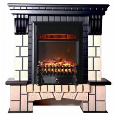 Fireplace Interflame Экстер-М Fobos FX M Black Тёмный дуб