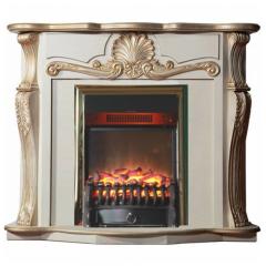 Fireplace Interflame Грация Fobos FX M Brass с золотом
