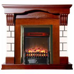 Fireplace Interflame Мартин Fobos FX M Brass Тёмный дуб
