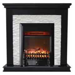 Fireplace Interflame Сиена Fobos FX M Black Сланец/Венге
