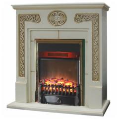 Fireplace Interflame Спенсер Fobos FX M Brass с золотой патиной