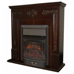 Fireplace Interflame Спенсер Majestic FX M Black Тёмный дуб
