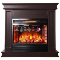 Fireplace Interflame Стаффорд Panoramic 25 Тёмный дуб