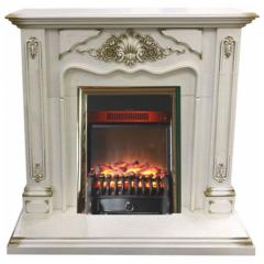 Fireplace Interflame Версаль Fobos FX M Brass с патиной