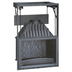 Fireplace Invicta Invicta Grand Vision 700 lifting door