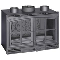Fireplace Invicta Invicta Insert 800 double porte turbo