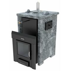 Fireplace Изистим Сочи-М1 в трёхстороннем кожухе из талькохлорита