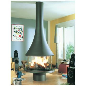 Fireplace Jc Bordelet Marina 993 centrale vitree центральный со стеклом 