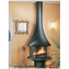 Fireplace Jc Bordelet Marina 993 murale vitree пристенный со стеклом