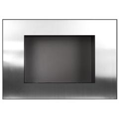 Fireplace Kami Wezuwiusz Inox