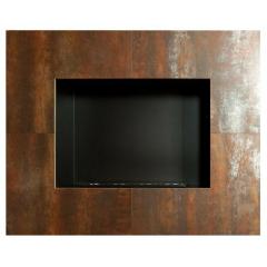 Fireplace Kami Wezuwiusz Rust
