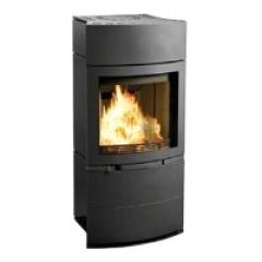 Fireplace Kastor Opera Nero