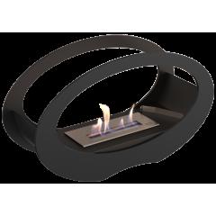 Fireplace Kratki ECHO/CZARNY/TUV
