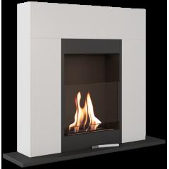 Fireplace Kratki WHISKEY/2/BIALY/TUV