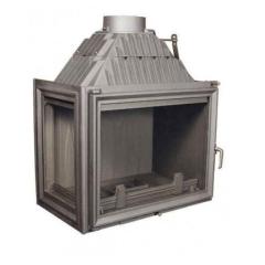 Fireplace Kratki Zuzia L стекло слева
