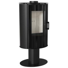 Fireplace Kratki KOZA/AB/S/N/DR/GLASS