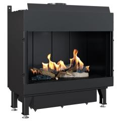 Fireplace Kratki LEO 70 G31 37MBAR
