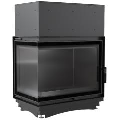 Fireplace Kratki Amelia/PW/BL/24/BS/W/Deco