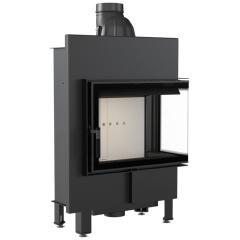 Fireplace Kratki LUCY/12/SLIM/P/BS