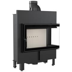 Fireplace Kratki LUCY/14/SLIM/P/BS
