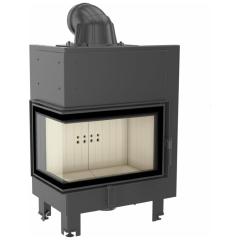Fireplace Kratki MBM/L/BS/SG гнутое стекло