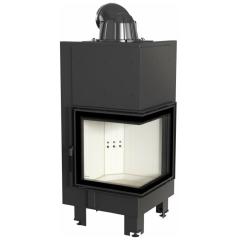 Fireplace Kratki MBN/P/BS/SG гнутое стекло