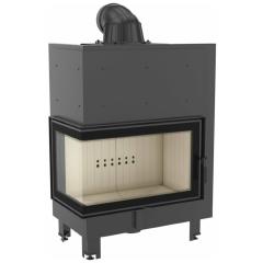 Fireplace Kratki MBO/L/BS/SG гнутое стекло