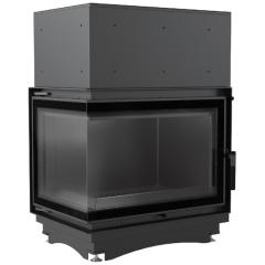 Fireplace Kratki Zuzia/PW/BL/15/BS/W/Deco