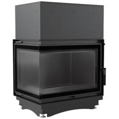 Fireplace Kratki Zuzia/PW/BL/19/BS/W/Deco
