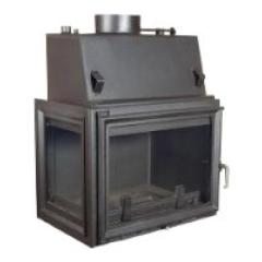 Fireplace Kratki Amelia/PW/BL/24