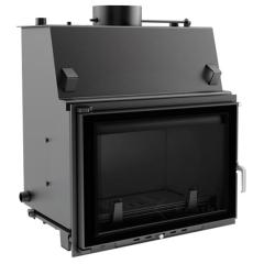 Fireplace Kratki Oliwia/PW/17/Glass