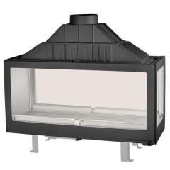 Fireplace Liseo LCI 11 GDF двусторонняя