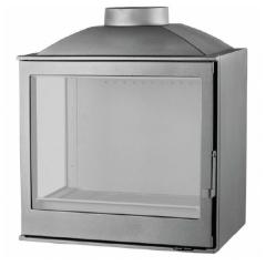Fireplace Liseo L5 L стекло слева черная