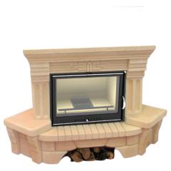 Fireplace Мета Октава 700 Эльба 700 Аква Ш