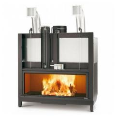 Fireplace Palazzetti Ecomonoblocco S 25/9 автоматический подъем