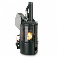 Fireplace Palazzetti Multifire 45 Idro Round Top
