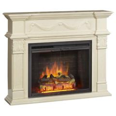 Fireplace Realflame Barke Marble White Rose