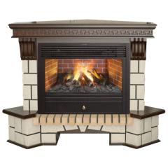Fireplace Realflame California corner 3D NOVARA