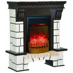 Fireplace Realflame Stone Rimini