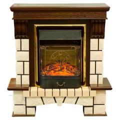 Fireplace Realflame Stone STD/EUG AO DN 2D Majestic s Lux