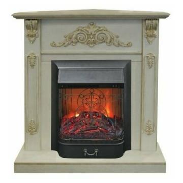 Fireplace Realflame Anita Corner WT Majestic Lux Black 