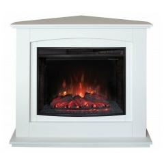 Fireplace Realflame CANADA Corner 25 5 WT Evrika 25 5 С LED подсветкой