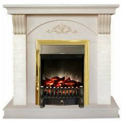 Fireplace Realflame Corfino WT Fobos Lux BR