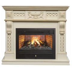 Fireplace Realflame Corsica Lux WT Novara 26 3D