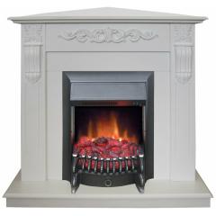 Fireplace Realflame Dominica Corner WT Fobos Lux Black