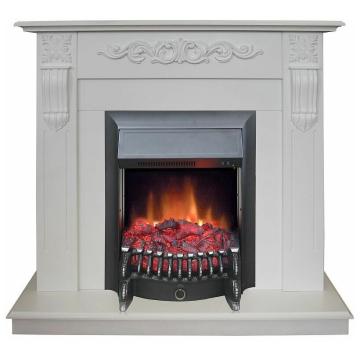 Fireplace Realflame Dominica WT Fobos Lux Black 